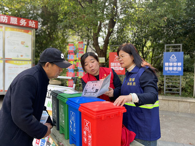 徐州鼓樓牌樓街道 垃圾分類(lèi)出實(shí)招 綠色文明伴我行
